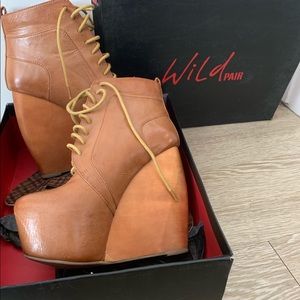 Platform Ankle Boot Shoes